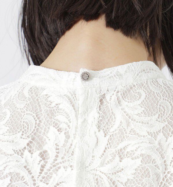  「ノースリーブレースブラウス」|シャツ・ブラウス|