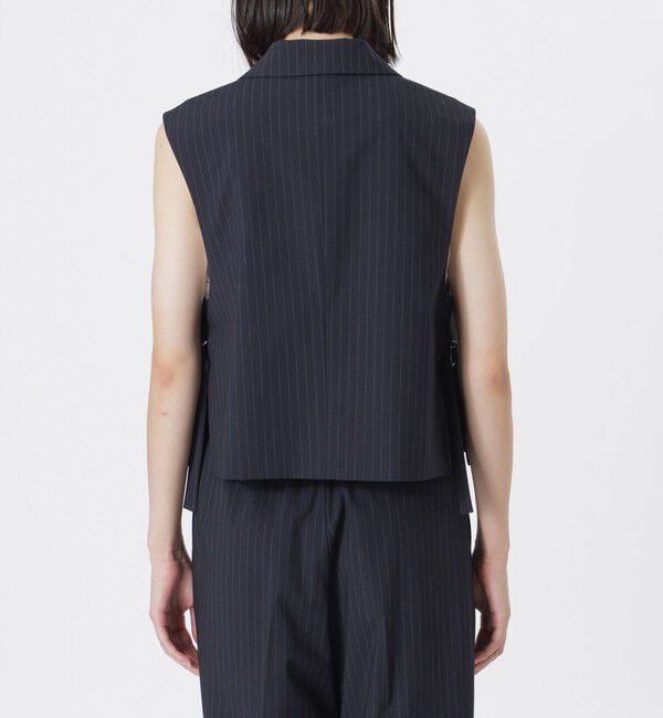  「ポプリンショートジレ」|ブルゾン・スタジャン|