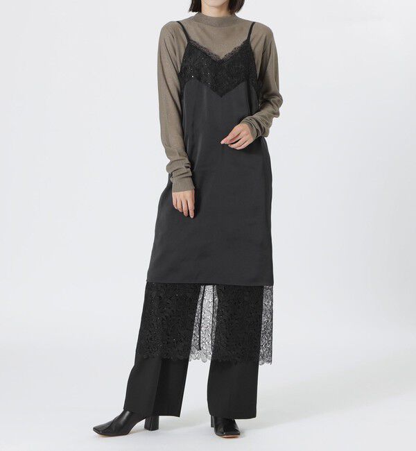  「ラメシアーハイゲージトップス」|ニット・セーター|