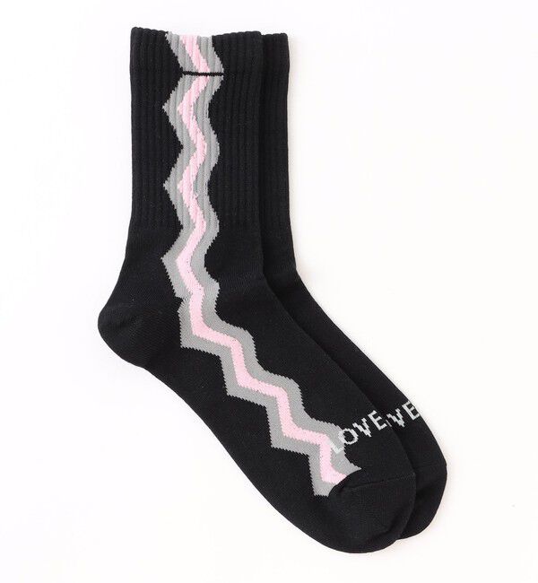  「25AW EXCLUSIVE!!【Tabio/タビオ】ストライプソックス メンズ」|ソックス|ブラック