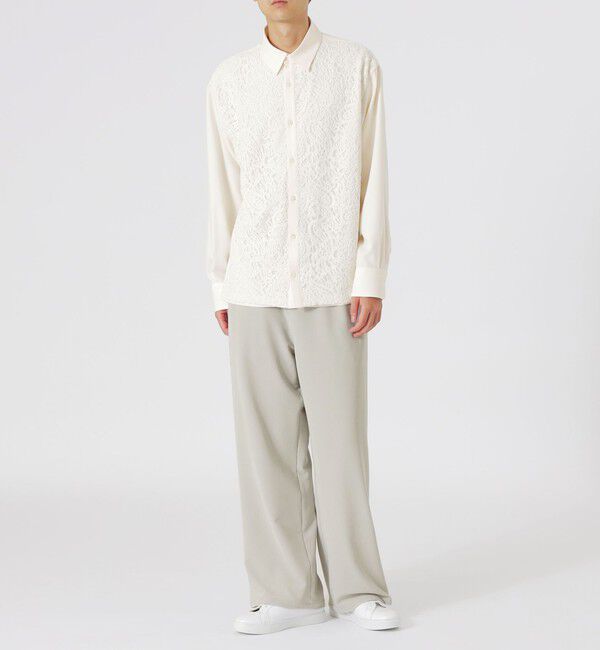  「モールペイズリーレースシャツ」|シャツ・ブラウス|