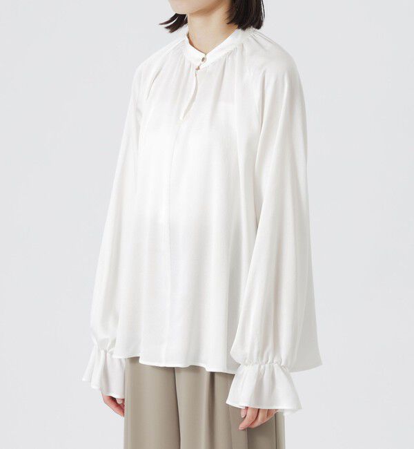  「ヴィンテージサテンボウタイブラウス」|シャツ・ブラウス|