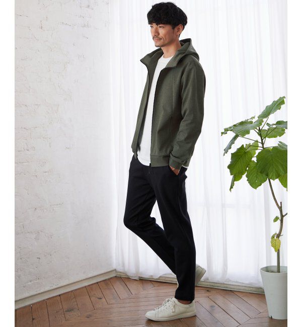 ikka「テックストレッチテーパードパンツ」|その他|