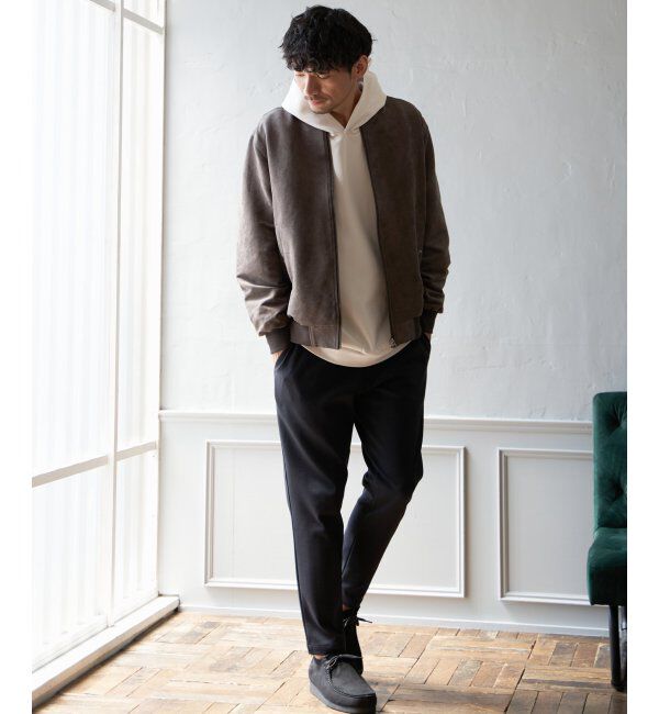 ikka「テックストレッチテーパードパンツ」|その他|