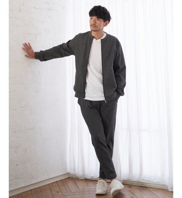 ikka「テックストレッチテーパードパンツ」|その他|