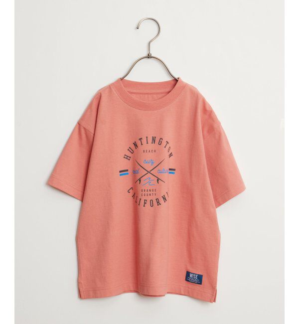 ikka kids「USAコットン サーフテイストプリントTシャツ（120~160cm）」|Tシャツ・カットソー|