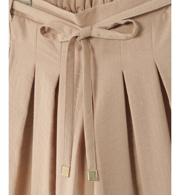 ikka kids「ホソベルトツキスラブワイドパンツ」|その他|