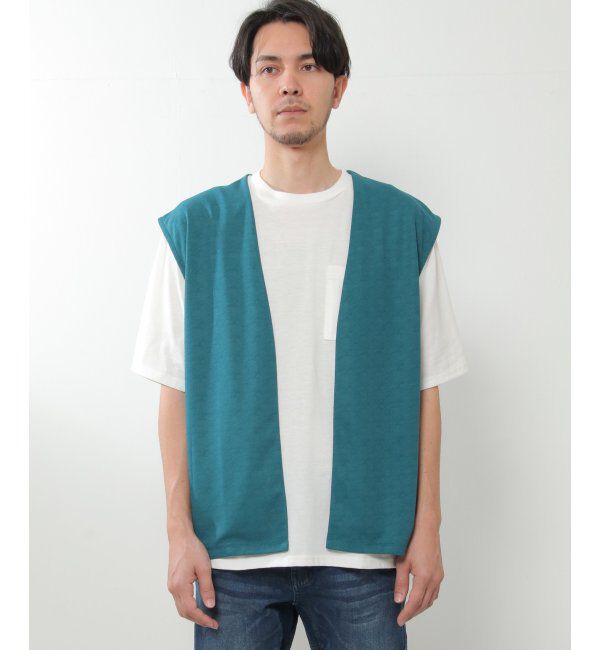 ikka「【2点セット】ジョーゼットジレインナーセット」|Tシャツ・カットソー|