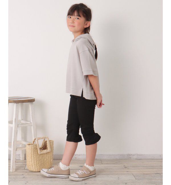 ikka kids「後ろフリルクロップドパンツ（120~160cm）」|その他|