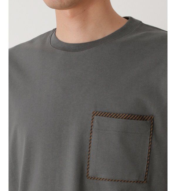 ikka「プリントMIXポケットTシャツ」|Tシャツ・カットソー|