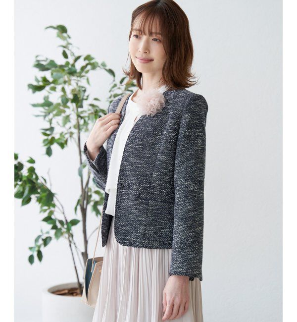 IKKA LOUNGE「ファンシーツイードジャケット」|その他|