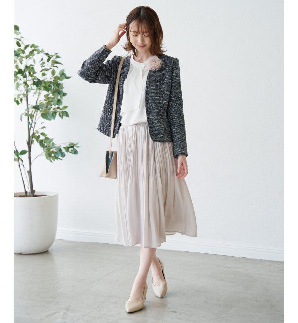 IKKA LOUNGE「ファンシーツイードジャケット」|その他|