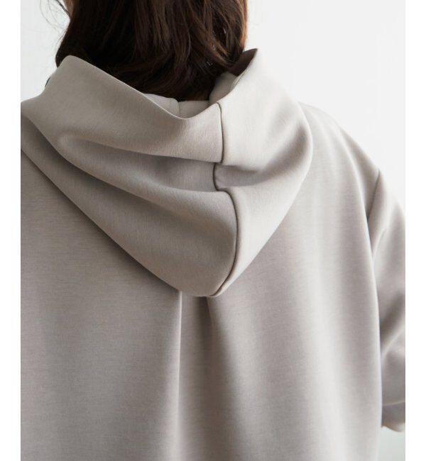 ikka「ダンボールニットフードＰＫ」|パーカー|