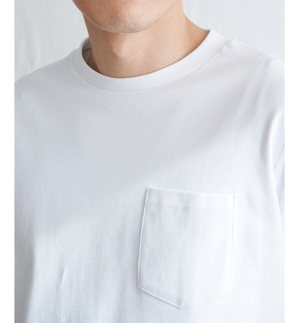 IKKA LOUNGE「ポンチクルーネックジャケットTシャツ」|Tシャツ・カットソー|