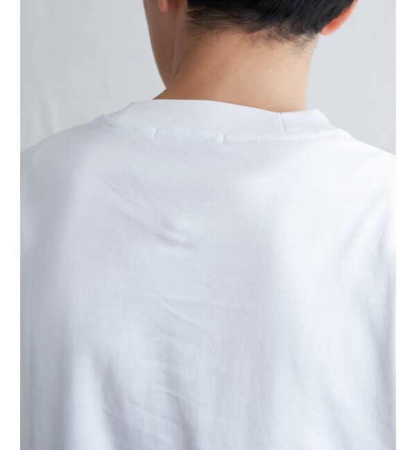 IKKA LOUNGE「ポンチクルーネックジャケットTシャツ」|Tシャツ・カットソー|