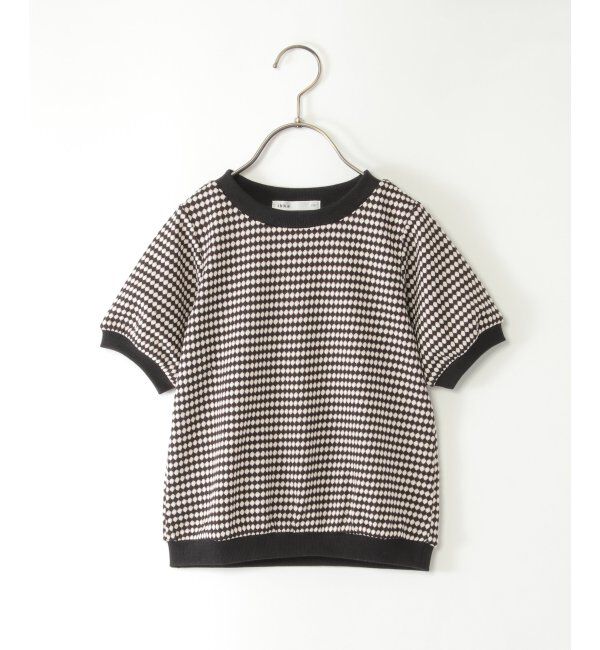 ikka kids「【親子おそろい】ハニカムジャガードプルオーバー（120~160cm）」|Tシャツ・カットソー|ブラック