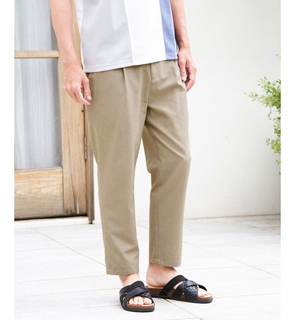 ikka「Reflax リラックスイージーアンクルパンツ」|その他|