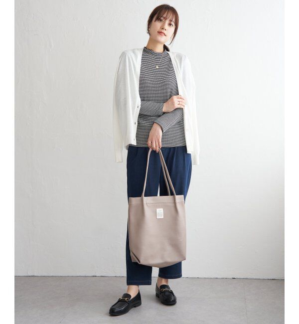 ikka「前後2WAY三角テレコプルオーバー」|Tシャツ・カットソー|