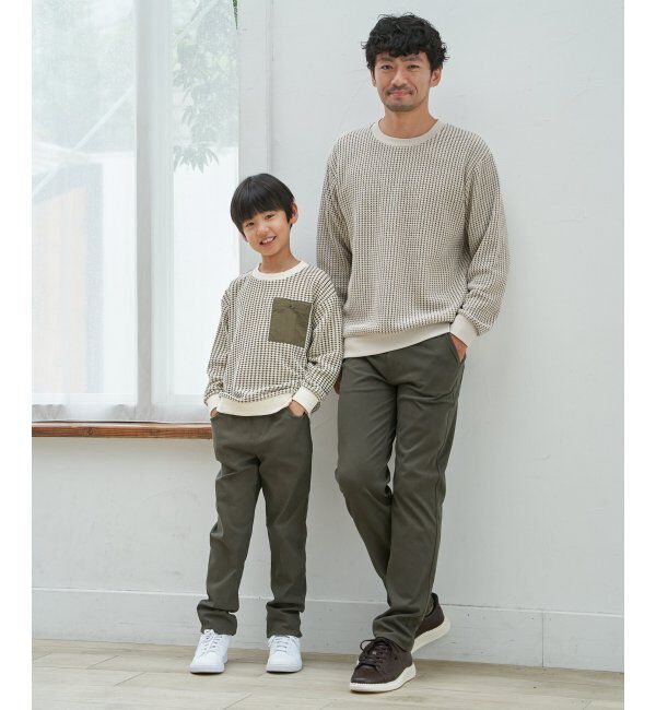 ikka kids「MKビックワッフルポケツキPO」|Tシャツ・カットソー|