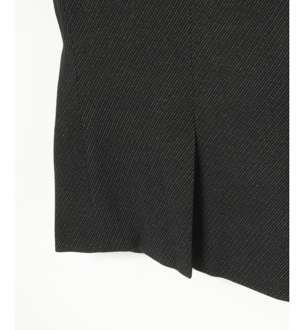 IKKA LOUNGE「【セットアップ対応】BLKウールミックスジャージジャケット」|テーラードジャケット|