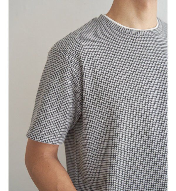 ikka「【雑誌MonoMax5月号掲載】冷感ドライワッフルフェイクT「小泉孝太郎さん着用モデル」」|Tシャツ・カットソー|