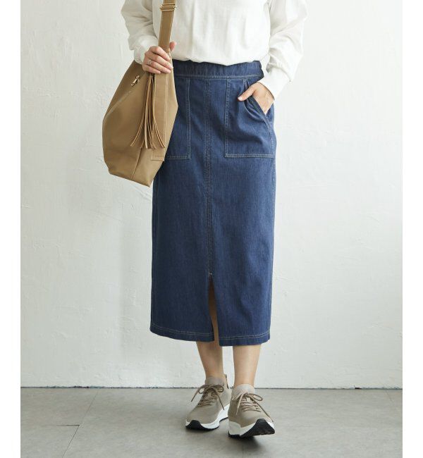 ikka「GOKU楽タイトスカート」|スカート|