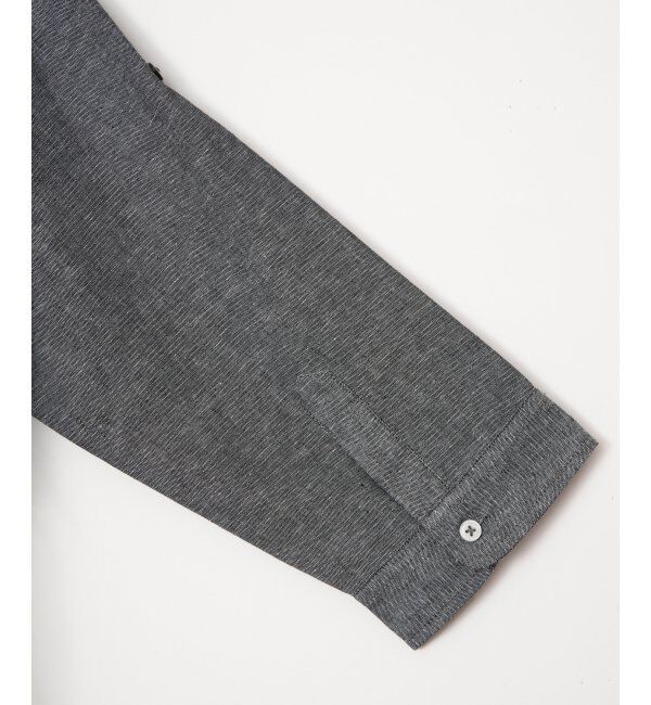 ikka「【雑誌MonoMax5月号掲載】フレンチリネンMIX袖2WAYシャツ【接触冷感】「小泉孝太郎さん着用モデル」」|シャツ・ブラウス|