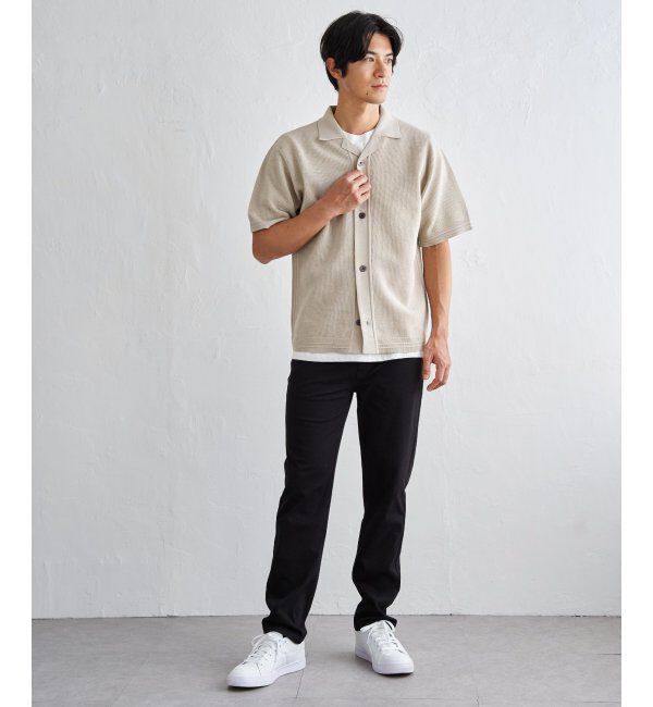 ikka「【洗濯機で洗える／2点セット】GOKU楽ニットシャツインナーセット」|その他|