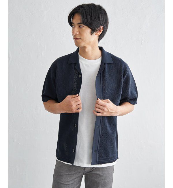 ikka「【洗濯機で洗える／2点セット】GOKU楽ニットシャツインナーセット」|その他|