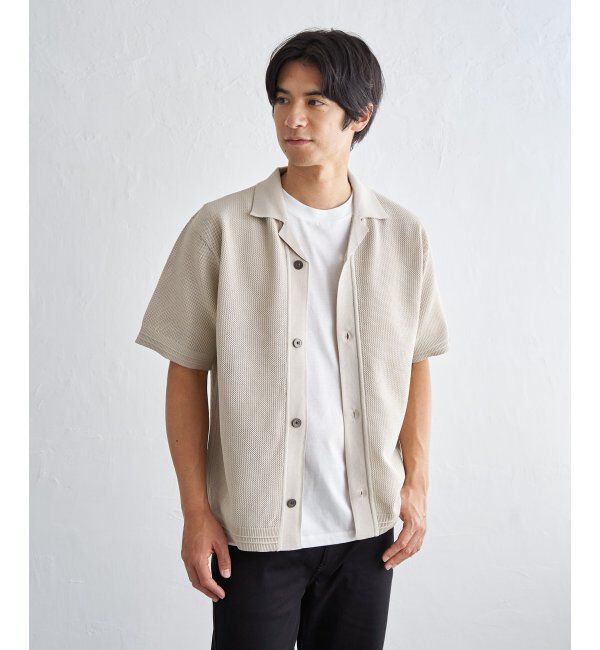 ikka「【洗濯機で洗える／2点セット】GOKU楽ニットシャツインナーセット」|その他|