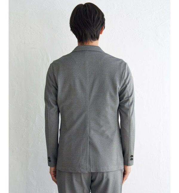 IKKA LOUNGE「【セットアップ対応】GOKU楽ワークDRYソフトカノコジャケット」|テーラードジャケット|