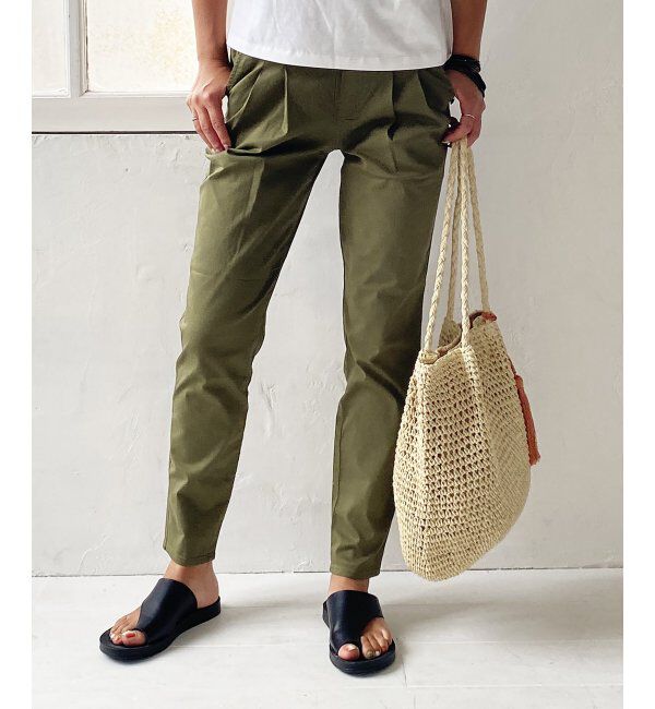 Lbc with Life「さらひやジップレスパンツ」|その他|オリブグリン