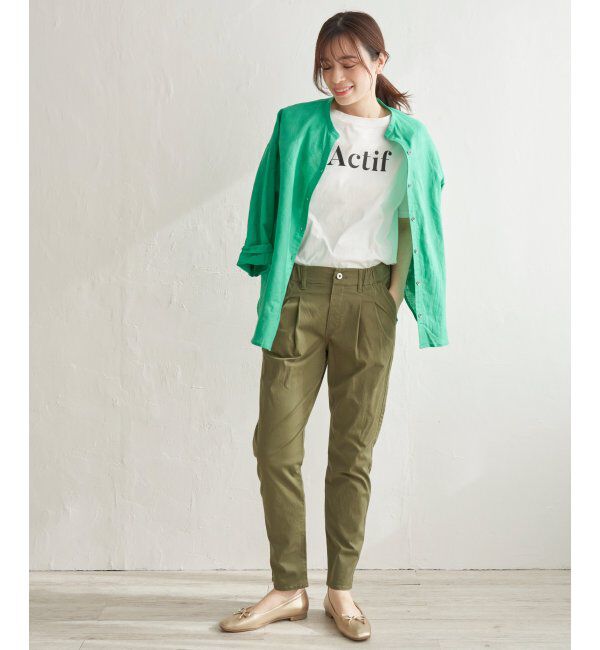 Lbc with Life「さらひやジップレスパンツ」|その他|