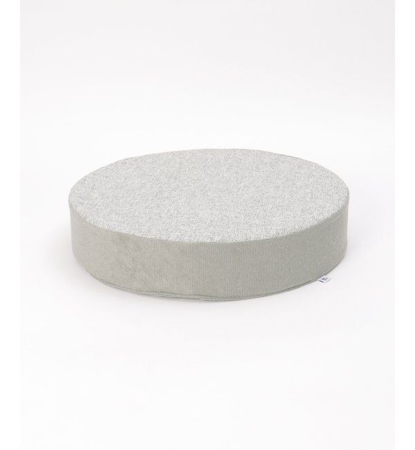 Lbc with Life「ラウンド スラブ&パイルシートクッション H8cm」|クッション・クッションカバー|