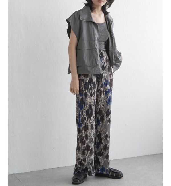 VENCE share style「パールタフタスタンドベスト」|その他|