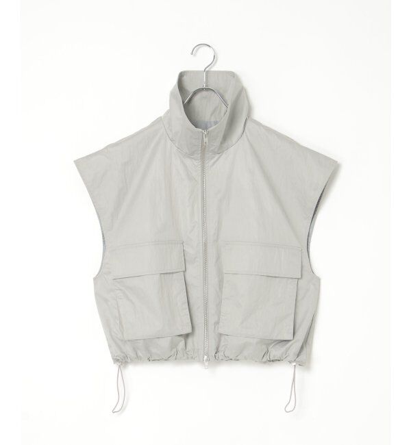 VENCE share style「パールタフタスタンドベスト」|その他|