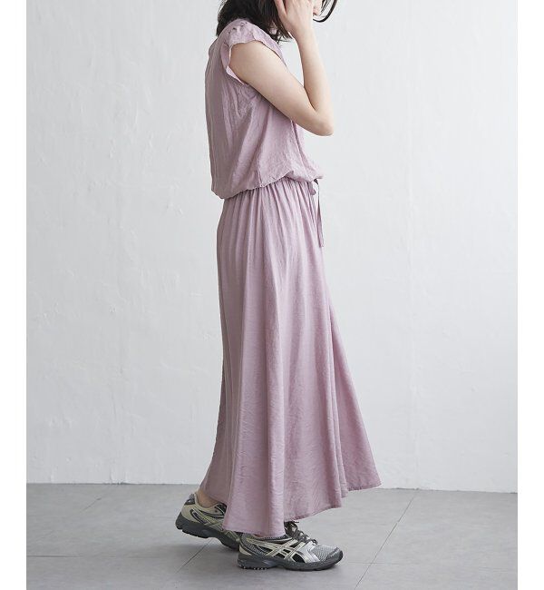 VENCE share style「RNオーガンプチハイネックワンピース」|ワンピース|