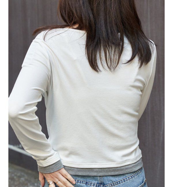 VENCE share style「レイヤードカシュクールプルオーバー」|その他|