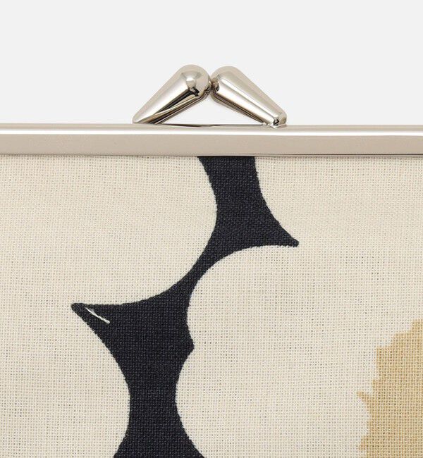 Marimekko「Mini Unikko Silmalasikukkaro がま口ポーチ」|ポーチ|