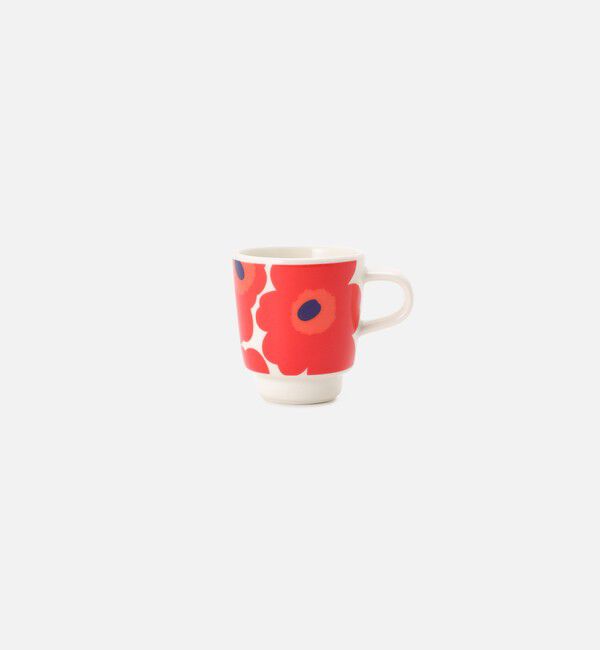 Marimekko「Unikko エスプレッソカップ 50ml ＆ プレート 10&times;10cm」|その他|