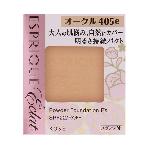エスプリーク「エスプリーク エクラ 明るさ持続 パクト EX OC405e オークル 無香料 (9.3g)」|ファンデーション|