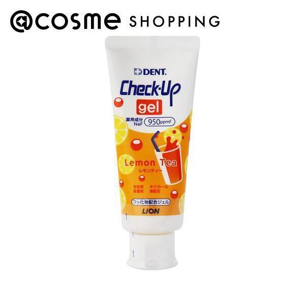  「ライオン チェックアップジェル レモンティ 本体 (60g)」|オーラルケア|その他