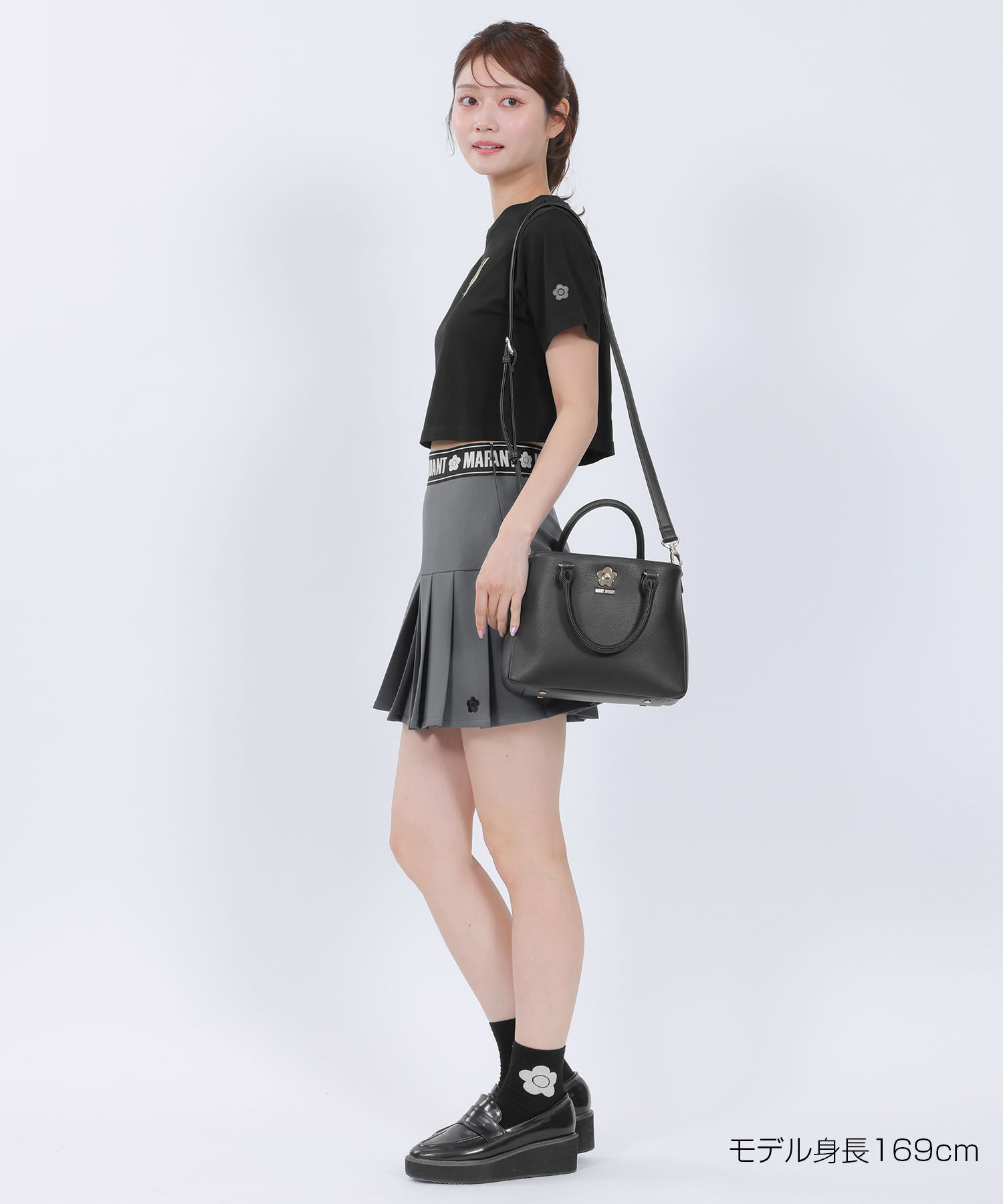 MARY QUANT「MARYアップリケロゴ Tシャツ」|Tシャツ・カットソー|