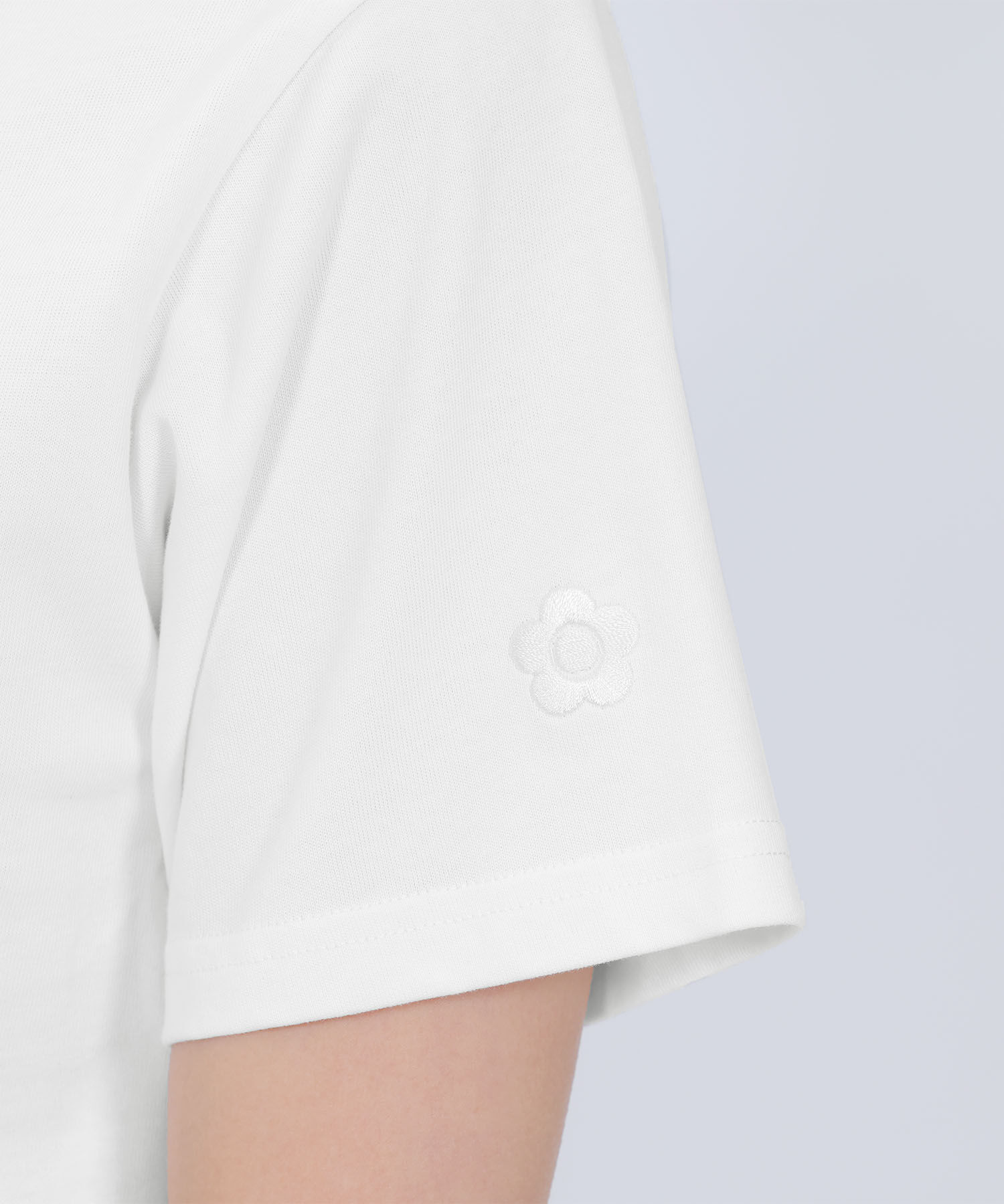 MARY QUANT「MARYアップリケロゴ Tシャツ」|Tシャツ・カットソー|