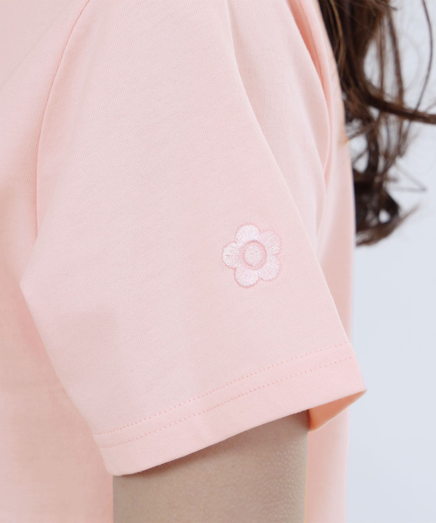 MARY QUANT「MARYアップリケロゴ Tシャツ」|Tシャツ・カットソー|