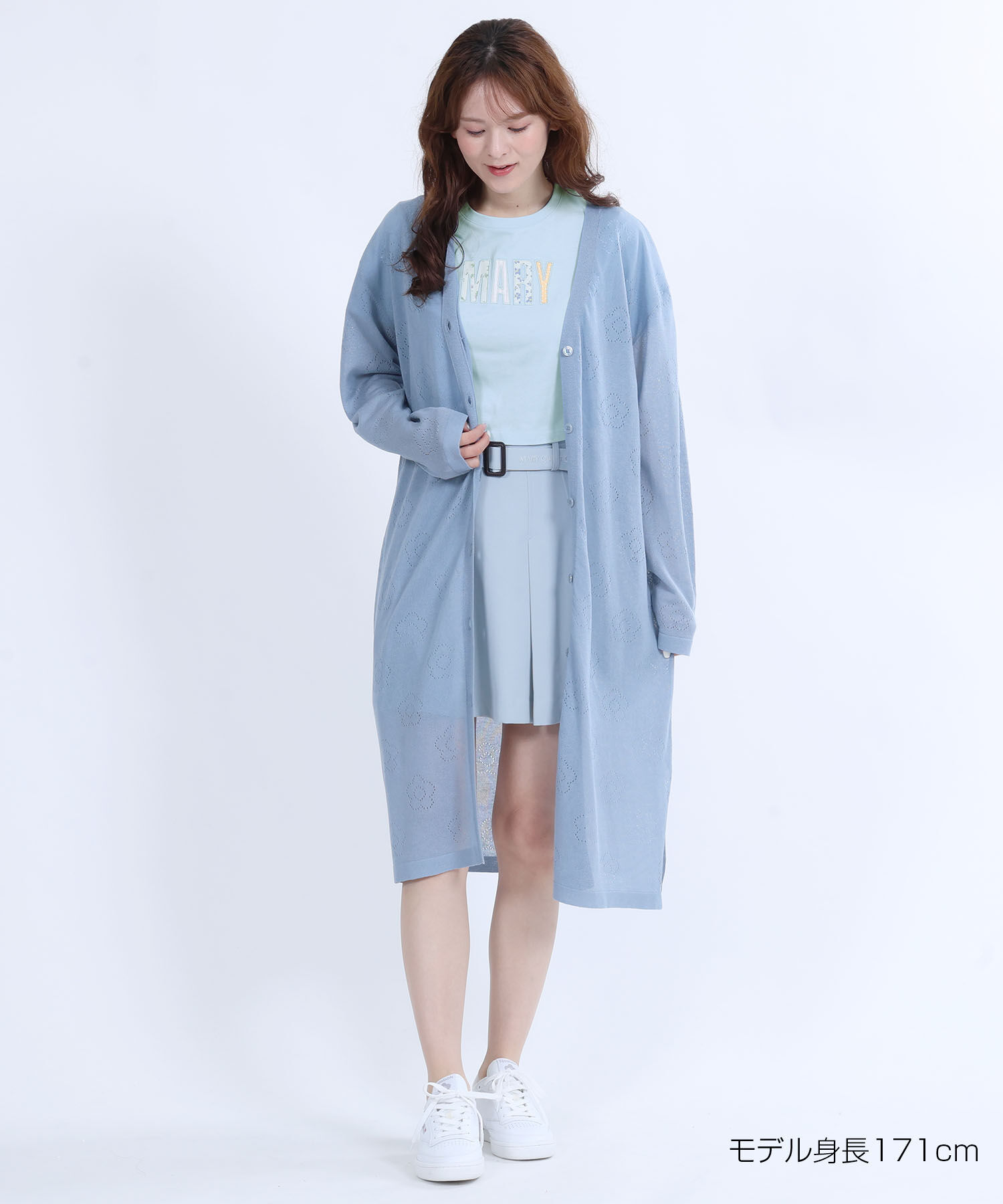 MARY QUANT「MARYアップリケロゴ Tシャツ」|Tシャツ・カットソー|