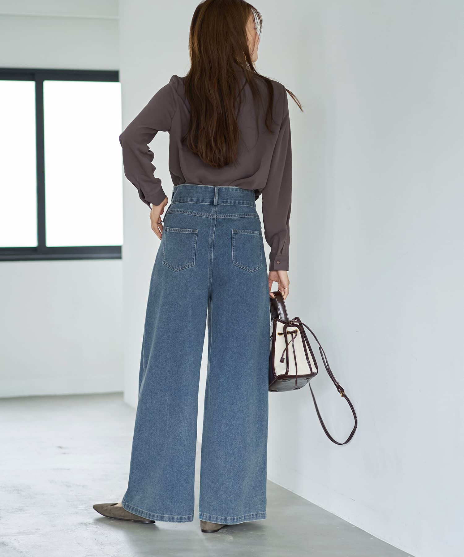 STYLE DELI「ポケットデニムバギーパンツ」|デニム|