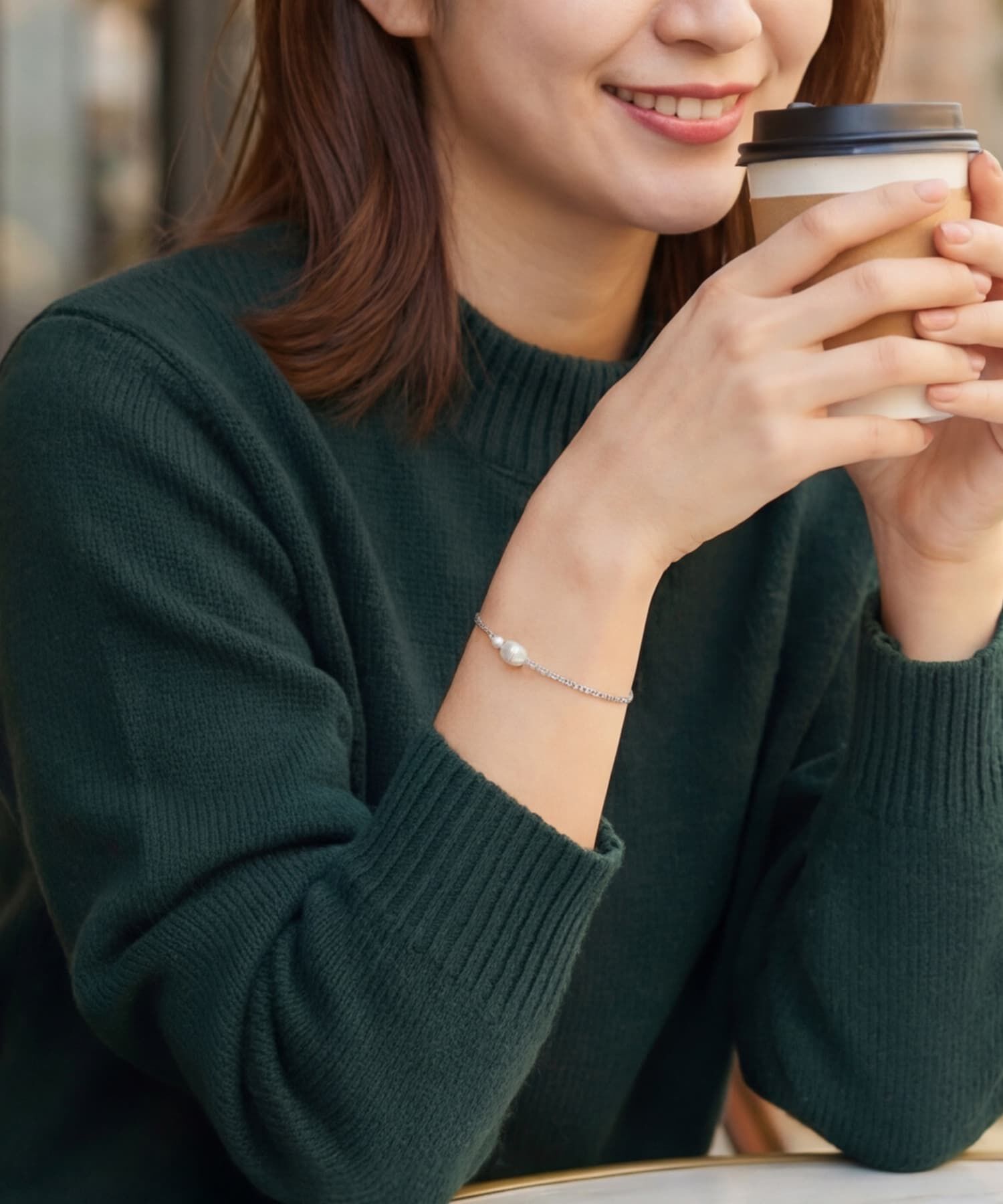 STYLE DELI「【DELI by】淡水パールチェーンブレスレット」|ブレスレット・バングル|