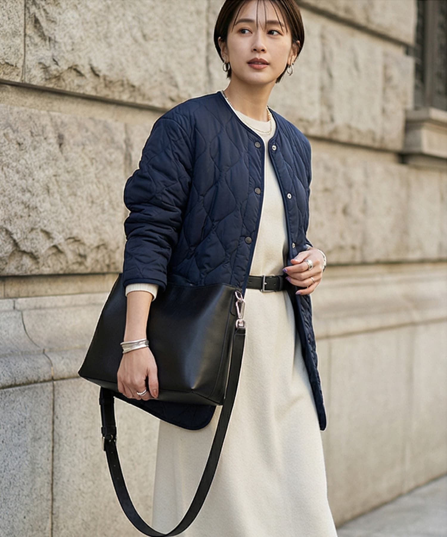 STYLE DELI「【DELI by】スクエアバックルリアルレザーベルト」|ベルト|