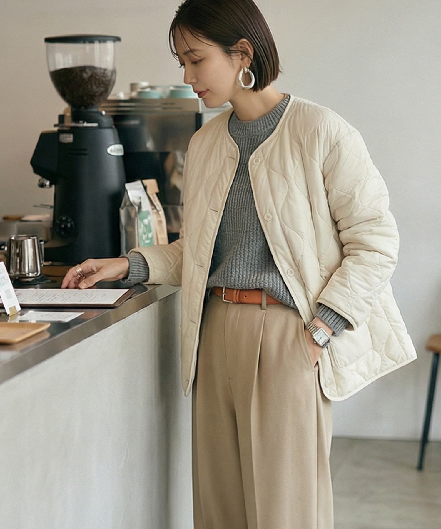 STYLE DELI「【DELI by】スクエアバックルリアルレザーベルト」|ベルト|